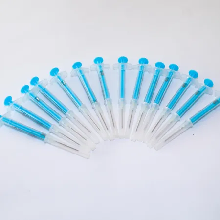 Auto-disable syringes that are being used in the COVID-19 response, photographed at UNICEF's warehouse in Copenhagen, Denmark, on 22 January 2021.
