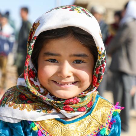 Rangina, 7 years old, is from Mazar-e-Sharif, a northern province in Afghanistan. Her dream is to become an engineer so that she can provide water for her village.