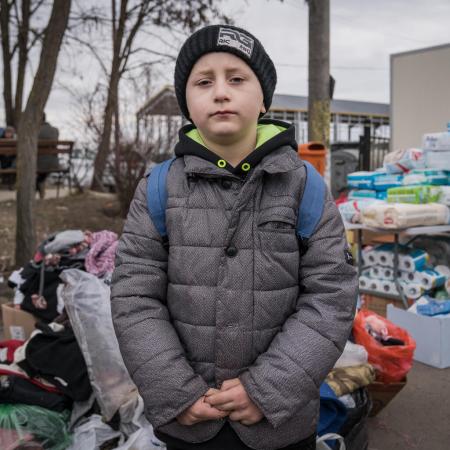 Child accompanied across the Romanian border