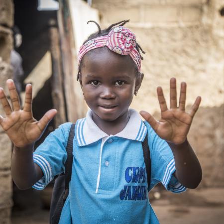 Through play, she learned the importance of washing her hands regularly to prevent the spread of disease.