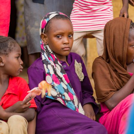 A photograph of children in East Madani, Sudan.