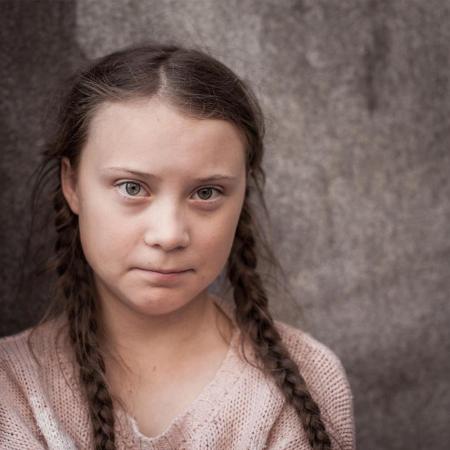 A photo of Greta Thunberg