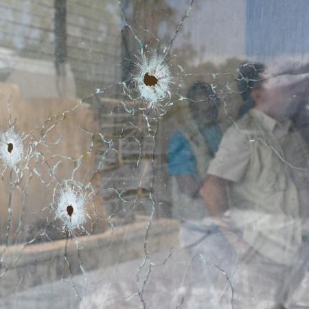 UNICEF Representative Bruno Maes visited the displacement sites of Delmas 18, where more than 3,150 people, the majority of them women and children, were recently displaced due to a new wave of armed violence.
