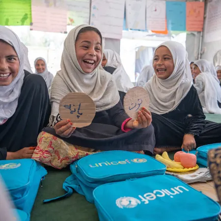 Students in a classroom