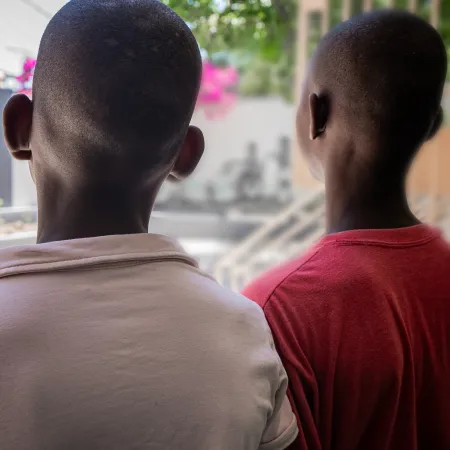 enfants en Haïti
