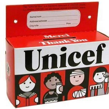 Vintage UNICEF Halloween box