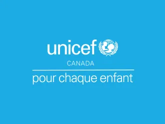UNICEF Canada logo in French 