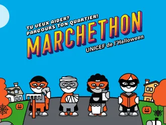 Le Marchethon de l’Halloween d’UNICEF Canada est de retour cet automne 