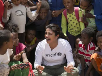 UNICEF Goodwill Ambassador Priyanka Chopra Jonas visits Ethiopia 