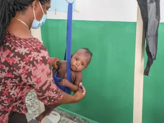 St Jean du Sud Health, Haiti, on 26 May 2021. 