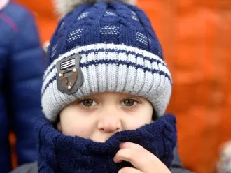 Boy in Ukraine