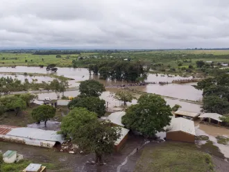 Classroom, Feeding Shelters, Kitchen, Teachers Houses, Toilets and Headteachers Office at Chingoli Primary School in Mulanje District, surbmerged in the waters of Thuchila river due to cyclone Freddy.