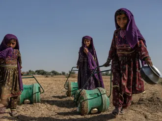 76 per cent of children exposed to extreme high temperatures in South Asia