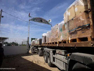 First deliveries of life-saving supplies for children enter Gaza