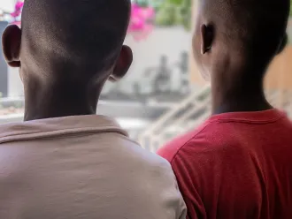 enfants en Haïti